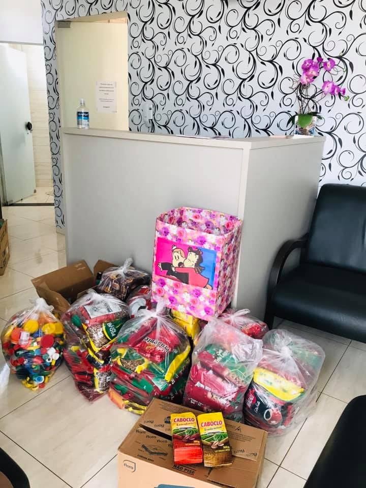 EM ANDRADINA LULUZINHA ARRECADA 172 PACOTES DE CAFÉ