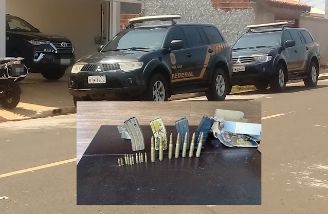 Polícia Federal cumpre mandados de busca e apreensão em Guararapes na nova fase da operação de roubo a bancos em Araçatuba