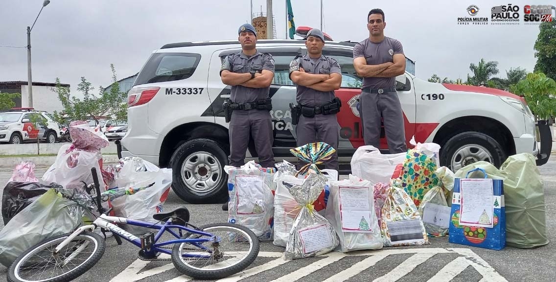 POLICIAIS MILITARES REALIZAM SONHO DE CRIANÇAS DOS ABRIGOS DE CARAPICUÍBA