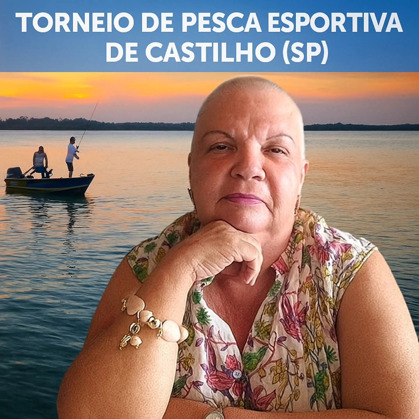 "Lurdona" terá seu nome eternizado no Torneio de Pesca de Castilho