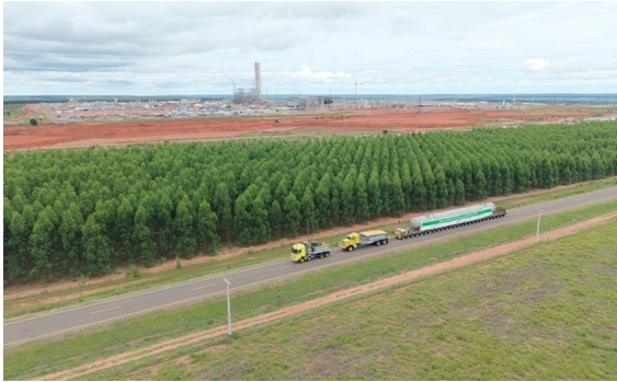 Logística de gigantes: Projeto Sucuriú recebe balão da caldeira