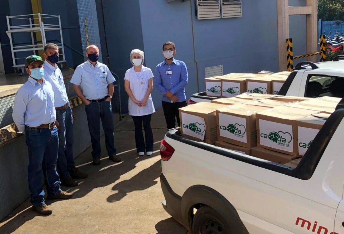 CAMDA faz doação de mais de 1.200 quilos de alimentos à Santa Casa de Araçatuba