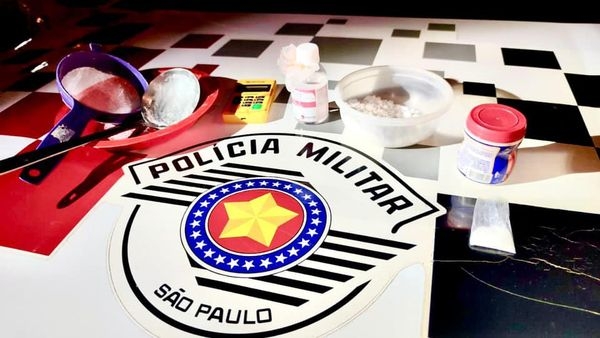 Força Tática de Andradina prende vigilante em hotel por vender cocaína