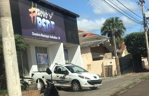 Administração utiliza sede de partido político para realização de evento público em Andradina