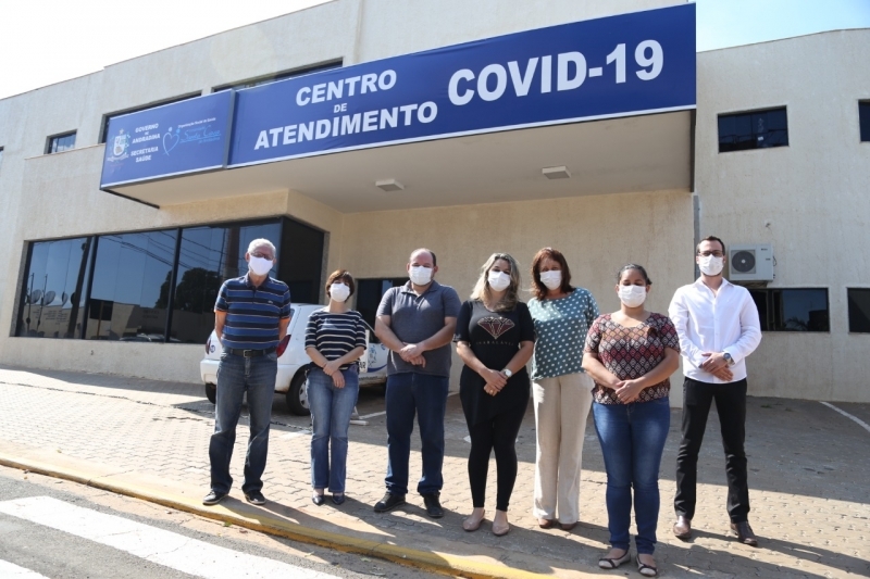 Centro de Atendimento Covid-19 de Andradina em fase final de implantação