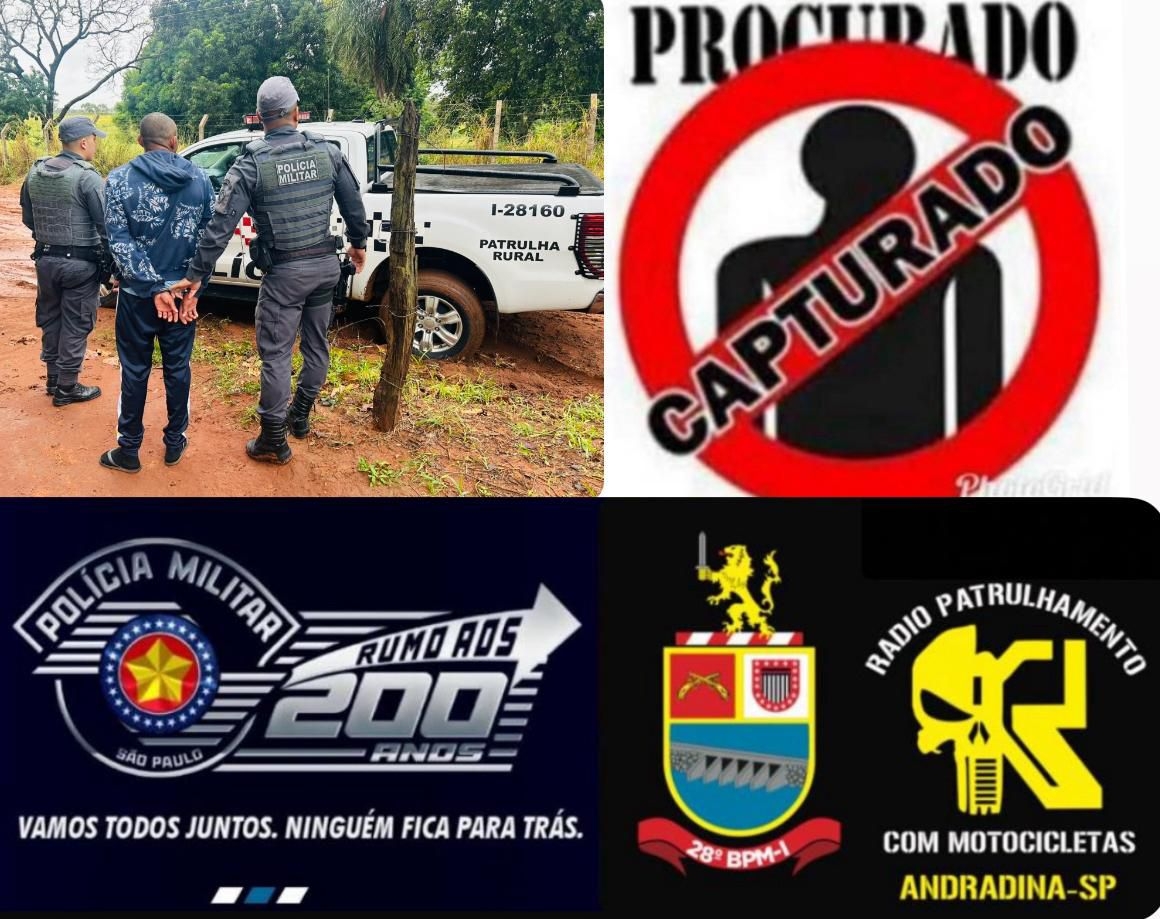 Policia Militar Captura Procurado por Estupro de Vulnerável na Zona Rural de Castilho