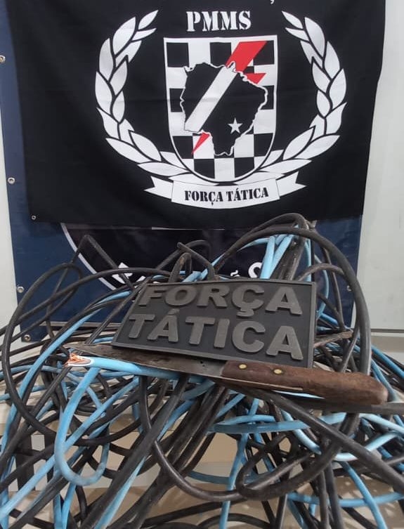 Força Tática de Três Lagoas realiza a prisão de autor de furto na divisa do condomínio habitacional Alea
