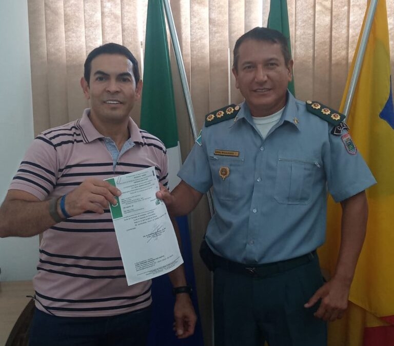 COMANDANTE DO CPA-2 SE REÚNE COM PREFEITO E EFETIVO DO PELOTÃO DE SELVÍRIA