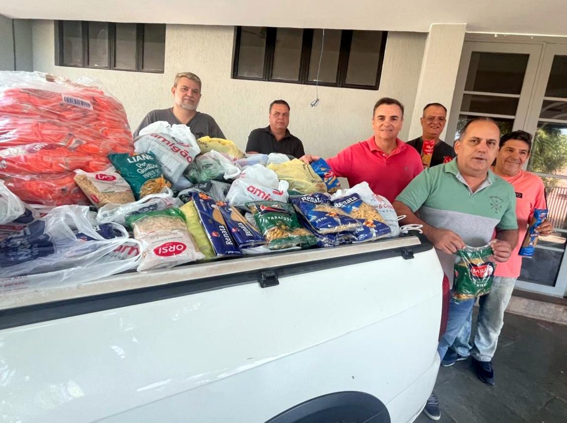 Santa Casa de Araçatuba recebe doação de 900 quilos de macarrão do Sindicato dos Bancários