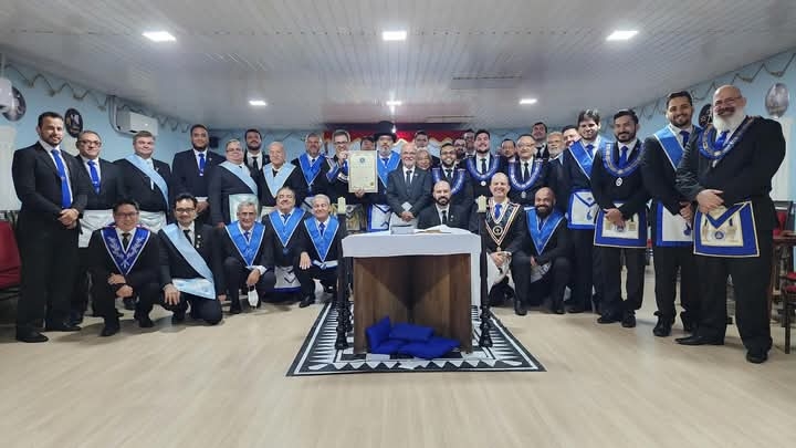 Sereníssimo Renato Garcia do GOSP prestigia a regularização da Loja Maçônica Fervor e Zelo de Andradina