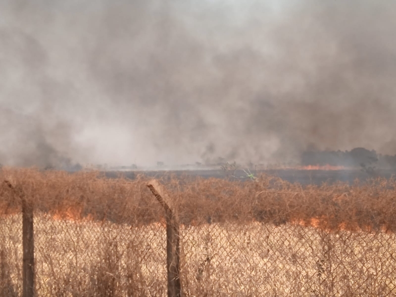 Queimadas deixam Andradina em alerta