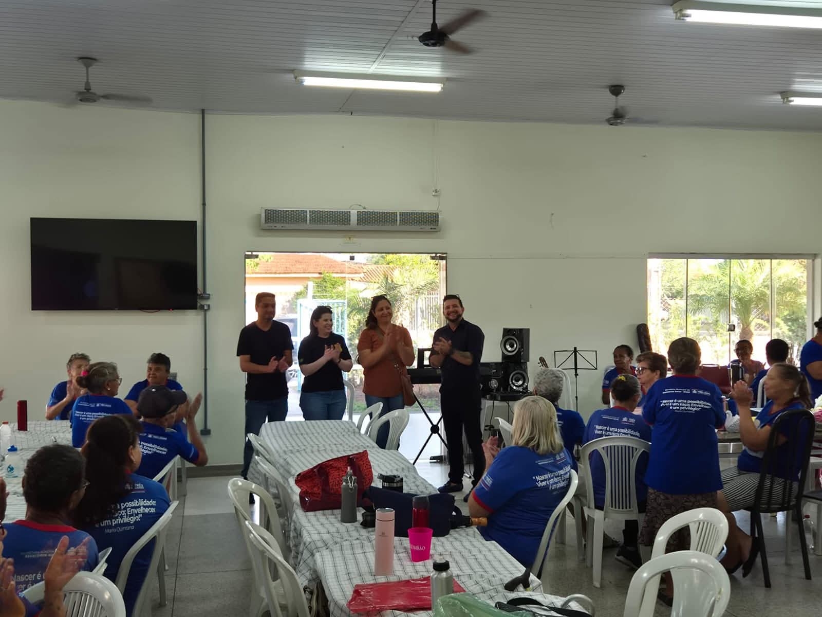 3° DP de Três Lagoas visita Centro de Convivência 'Tia Nega' e reforça ações de proteção aos idosos