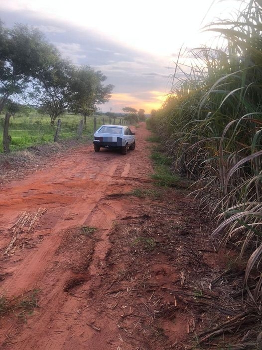 Polícia Militar de Nova Independência localiza em um canavial veículo furtado no bairro Pereira Jordão