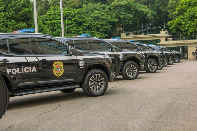 Governo de SP entrega 105 viaturas blindadas para a Polícia Civil