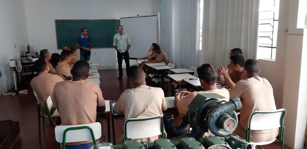 Reeducando da Penitenciária 1 de Mirandópolis elogia qualidade de curso dado pela Funap