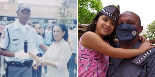 Cabo Helio Freitas de Nova Independência comemorou 20 anos de Polícia Militar