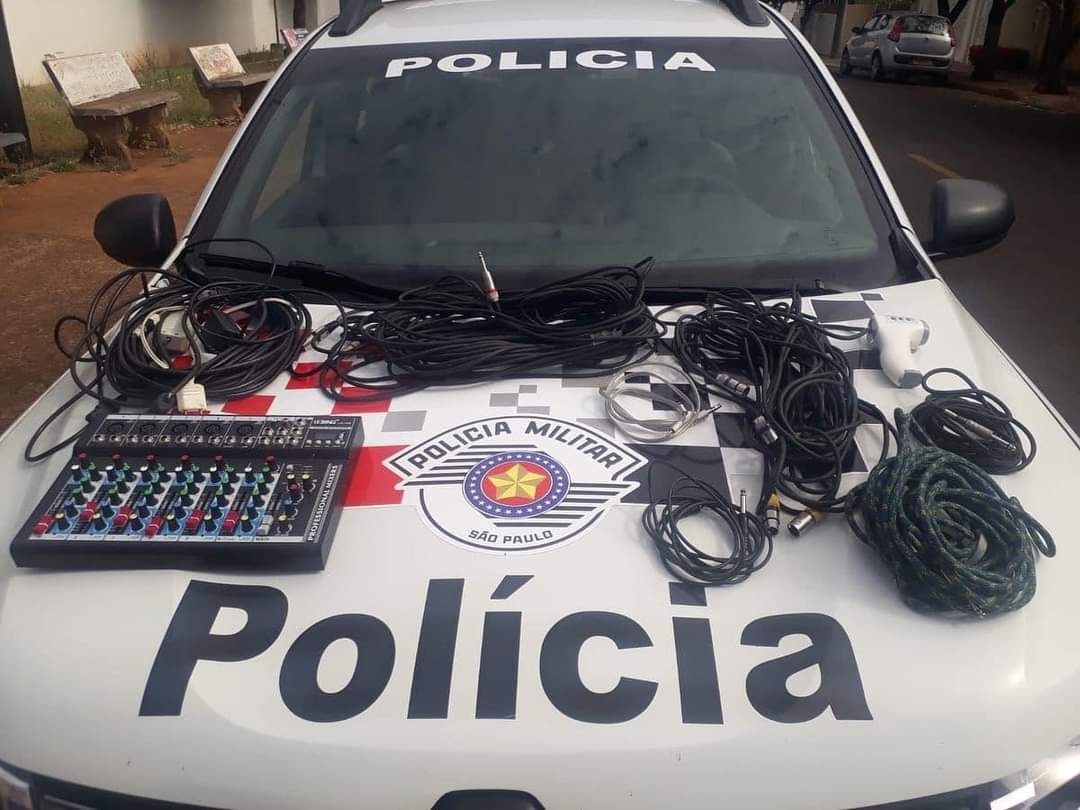 Polícia Militar prende ladrão ao ser flagrado furtando Igreja em Castilho