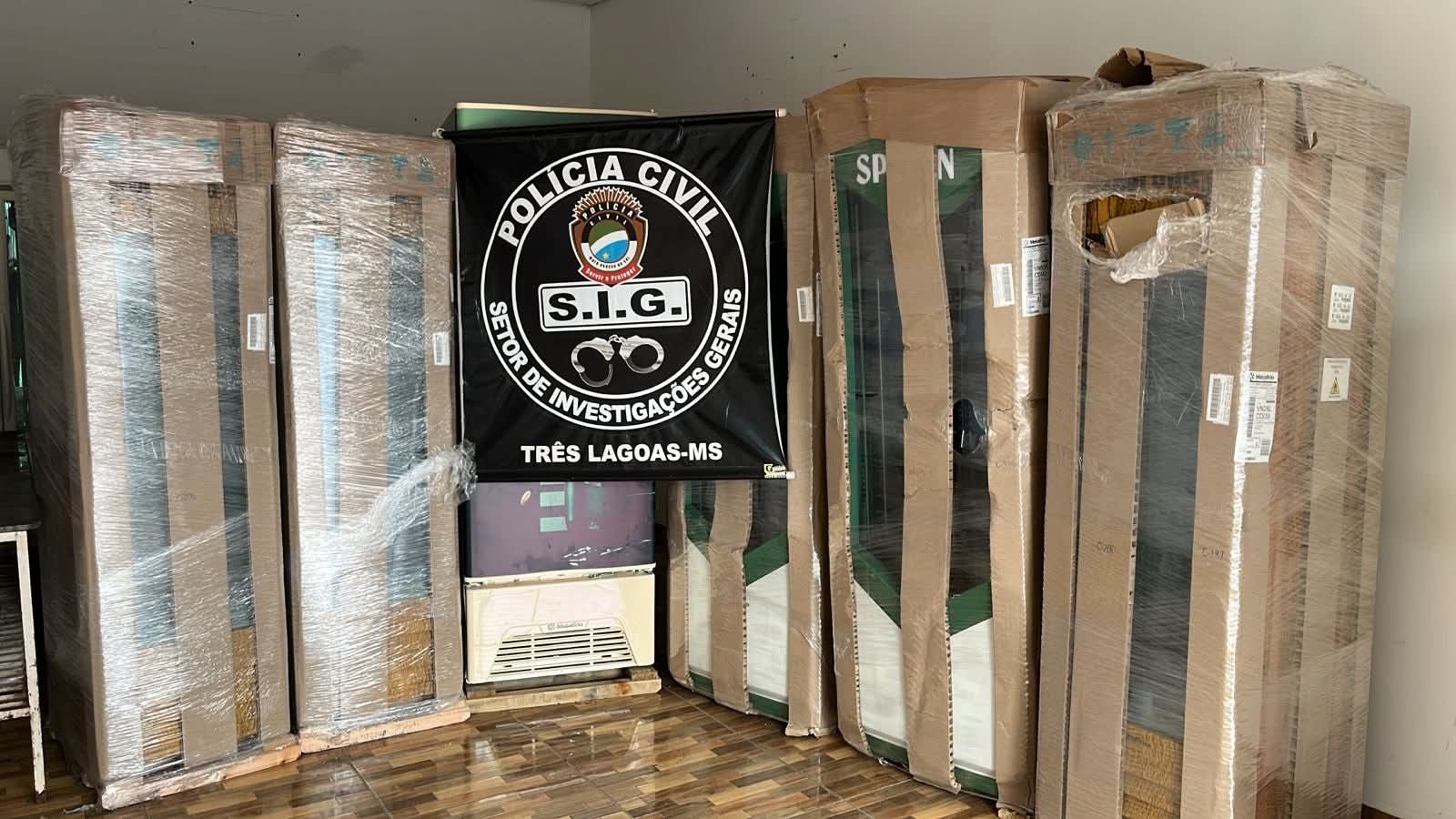 POLÍCIA CIVIL DESENCADEIA OPERAÇÃO E RECUPERA DEZ CERVEJEIRAS FURTADAS DE EMPRESA DE TRANSPORTE EM TRÊS LAGOAS/MS
