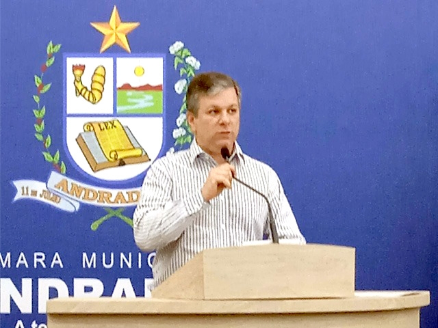 Sessões da Câmara de Vereadores de Andradina passam a ser realizadas das 14h às 18h a partir da próxima segunda-feira, 12