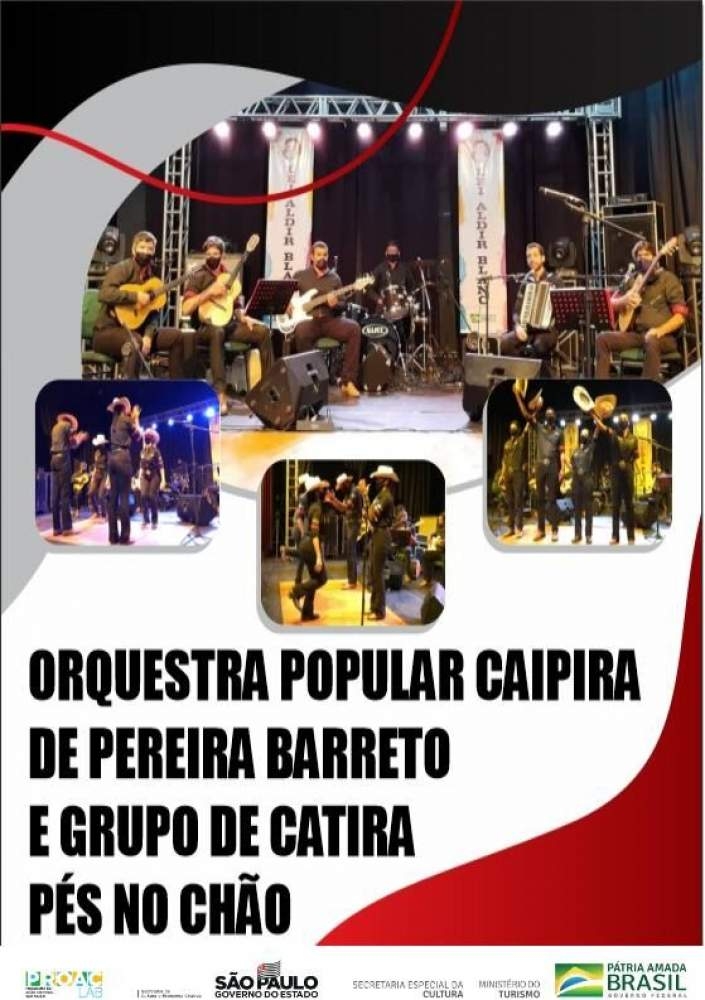 Orquestra Popular Caipira de Pereira Barreto fará apresentação em Araçatuba