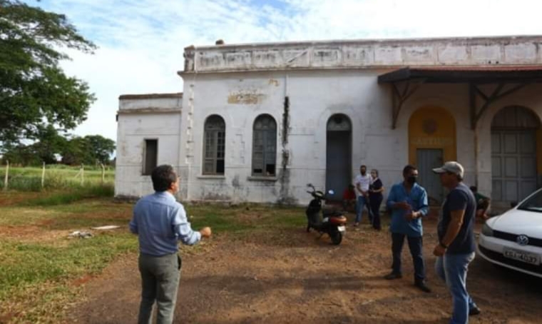 Obra de restauração da Estação Ferroviária será retomada em Castilho