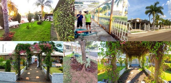 Projeto Impacto Verde inicia revitalização do pergolado do Centro Cultural Pioneiros de Andradina