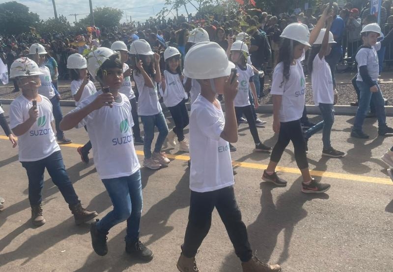 Suzano marca presença no desfile cívico-militar em comemoração aos 107 anos de Três Lagoas (MS)