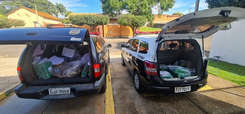 Polícia Civil de Valparaíso não para 136 quilos de drogas são incineradas