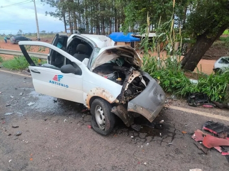 Colisão na MS-240 mata três trabalhadores de Três Lagoas e mobiliza equipes de resgate em Inocência