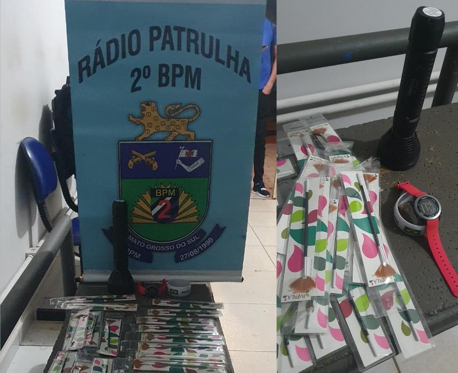 Rádio Patrulha em Três Lagoas encaminha menores por furto