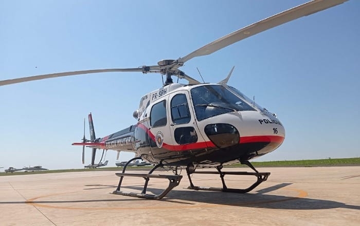 HELICÓPTERO ÁGUIA DE ARAÇATUBA GANHA NOVO PADRÃO DE PINTURA
