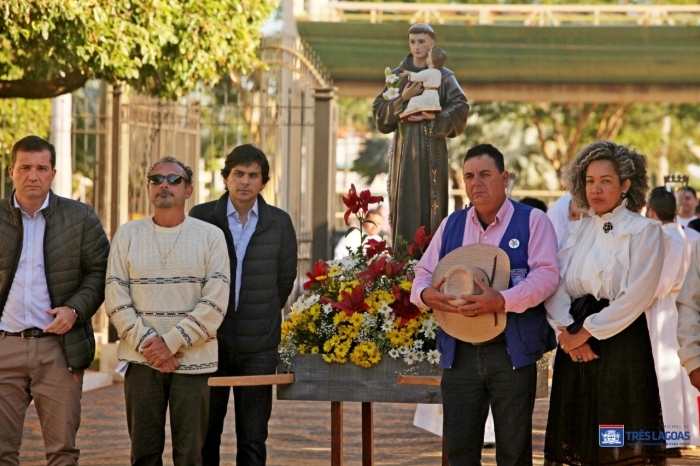 Dando início às festividades de 107 anos, Diocese de Três Lagoas realiza missa de Santo Antônio