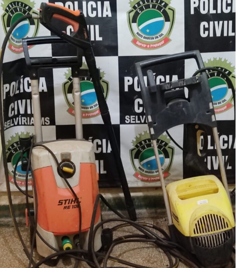 POLÍCIA CIVIL DE SELVÍRIA RECUPERA BENS FURTADOS NO BAIRRO DA VÉSTIA