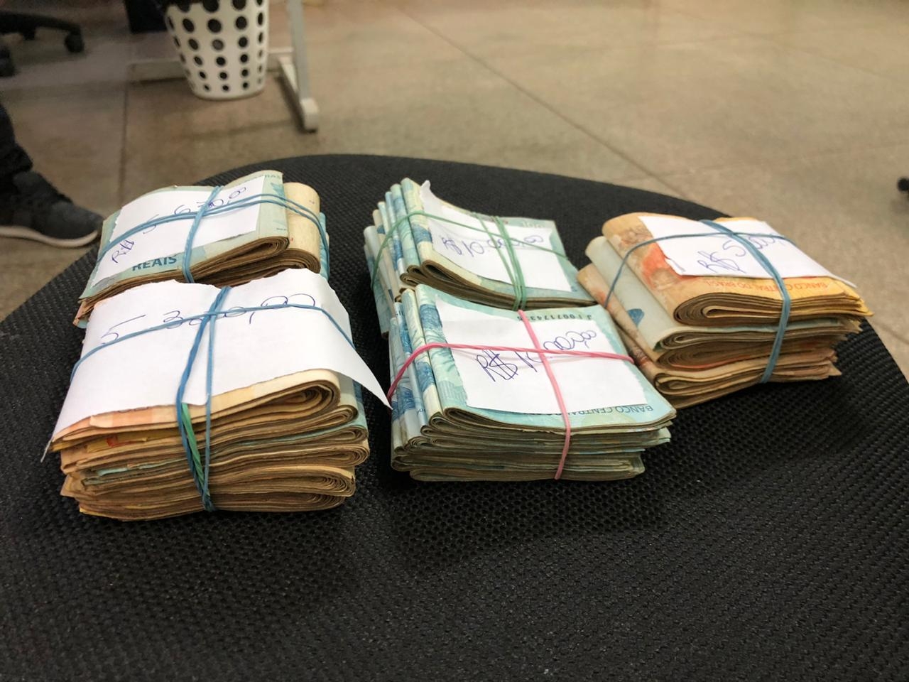 1º DP de Três Lagoas prendeu em Castilho homem por tentativa de homicídio e apreendem mais R$ 35 mil oriundos do tráfico de drogas