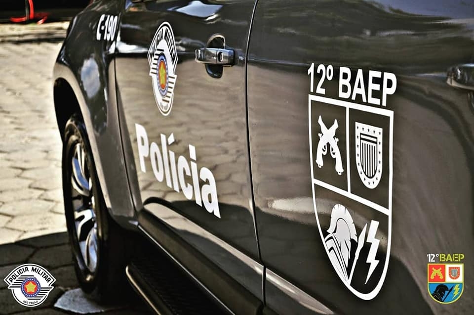 BAEP em Birigui não para e acaba com bagunça de 250 pessoas, alvo de combate ao crime Praça Raul Cardoso