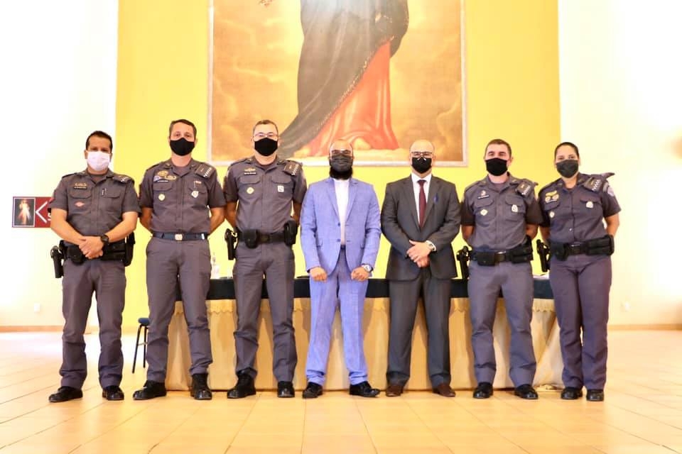 Na Unisalesiano Policiais Militares de Andradina participam de palestra sobre lei de abuso de autoridade