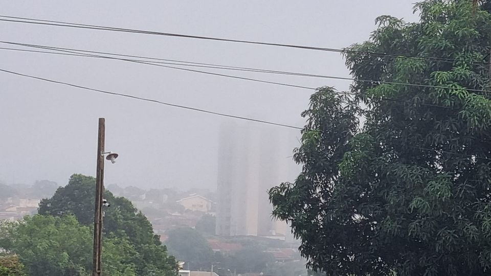 ANDRADINA AMANHECE C0BERTA POR NEBLINA
