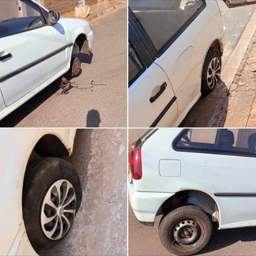 Polícia Civil de Castilho investiga ação criminosa de furo de 4 pneus em carro de comerciante