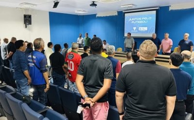 Prefeito de Três Lagoas articula retomada do futebol profissional e projeta participação inédita na Série B do Estadual