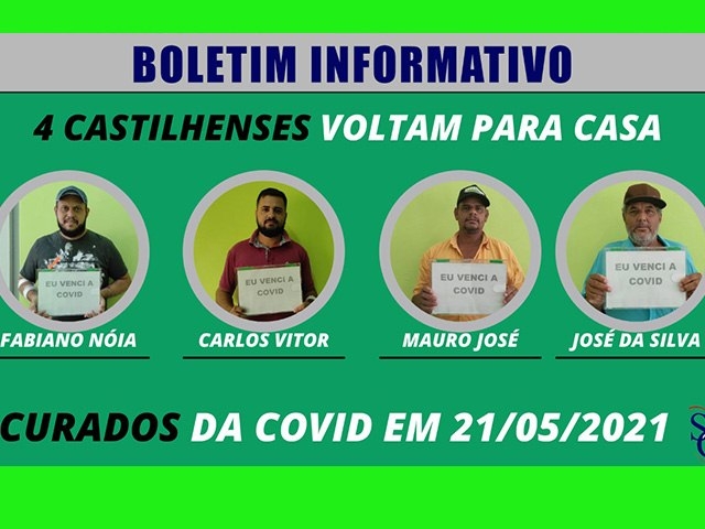Hospital de Castilho celebra recuperação de pacientes Covid que receberam alta