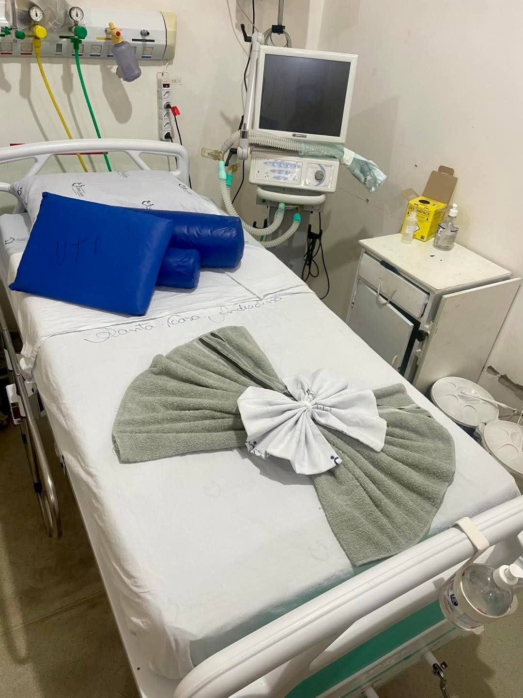 Santa Casa de Andradina confecciona todo enxoval hospitalar