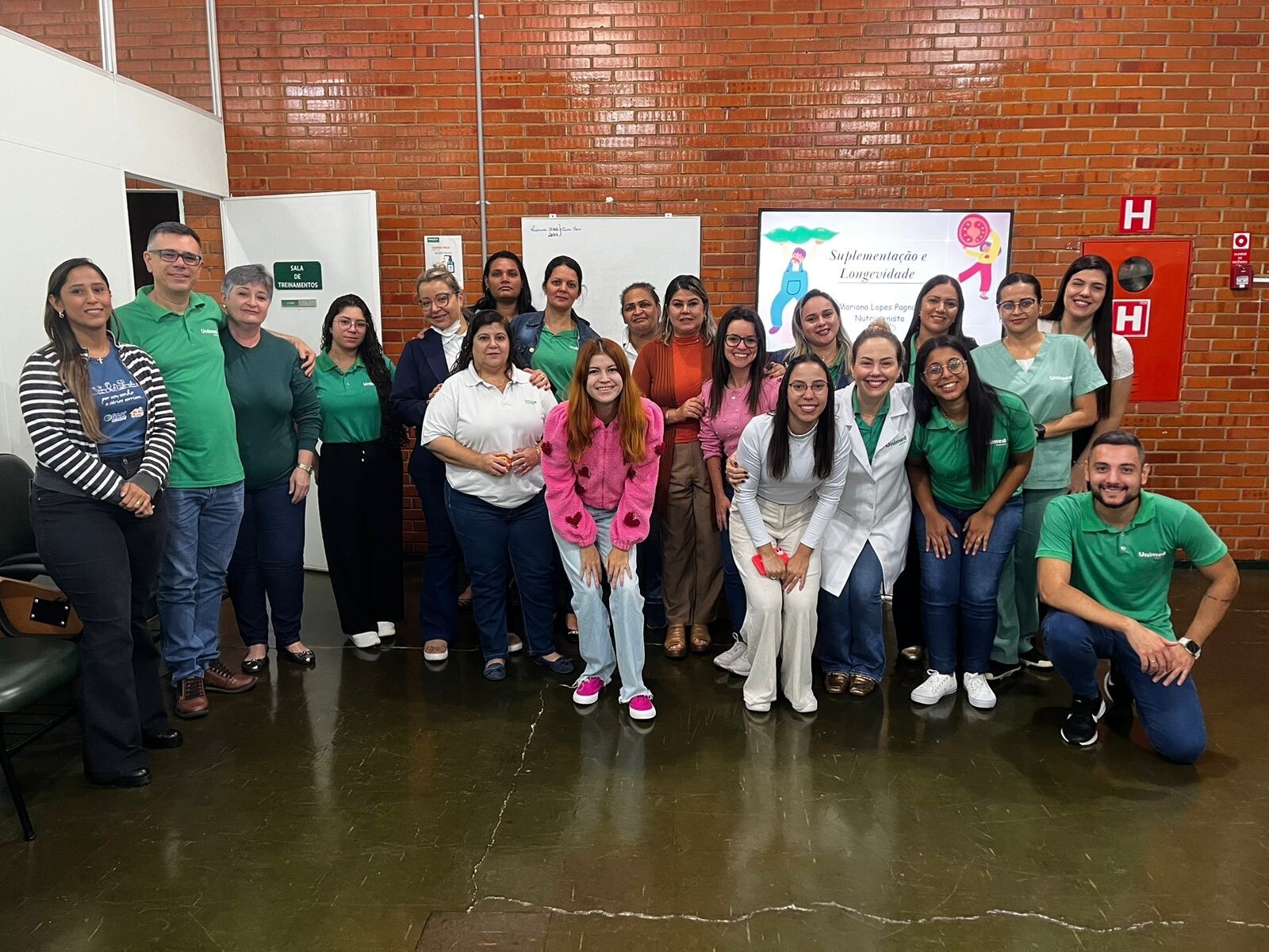 Grupo de Gerenciamento de Doenças Crônicas participa de palestra na Unimed Andradina