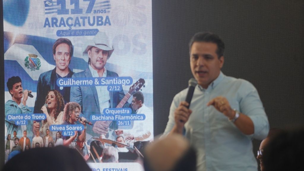 Prefeitura lança programação especial de 117 anos de Araçatuba e do Natal Iluminado