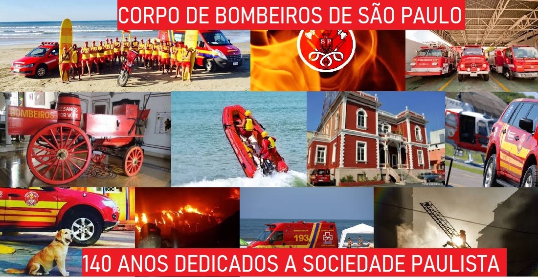 Corpo de Bombeiros da PMESP completa 140 anos de existência (1880-2020)