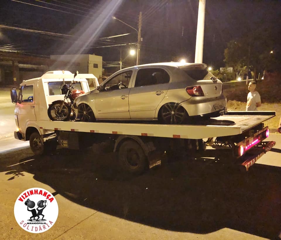 POLÍCIA MILITAR DE MIRANDÓPOLIS ACABA COM BAGUNÇA NA AVENIDA RAFAEL PEREIRA