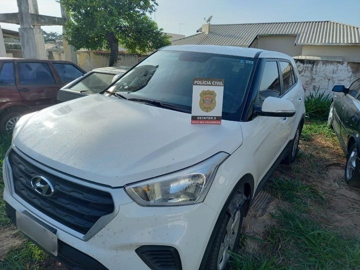 POLÍCIAS CIVIL E MILITAR DE JUNQUEIRÓPOLIS RECUPERA VEÍCULO FURTADO EM TRÊS LAGOAS