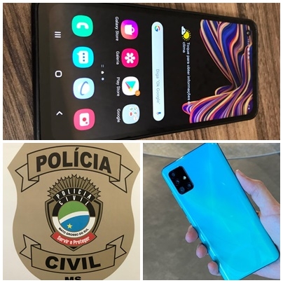 Policiais civis esclarecem furto de celulares em Três Lagoas