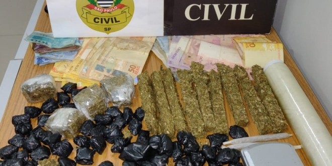 DISE de Araçatuba apreende grande quantidade de maconha e prende quatro pessoas, alvo de investigação bairro São José