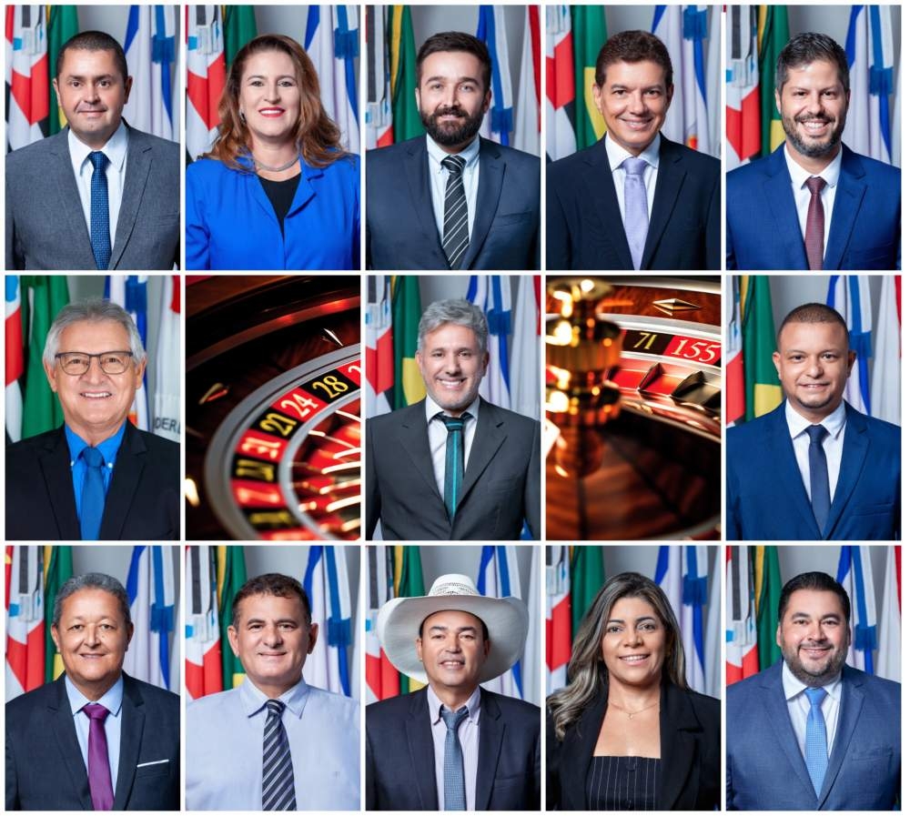 Veja os vereadores que votaram a favor da lei dos cassinos em Andradina