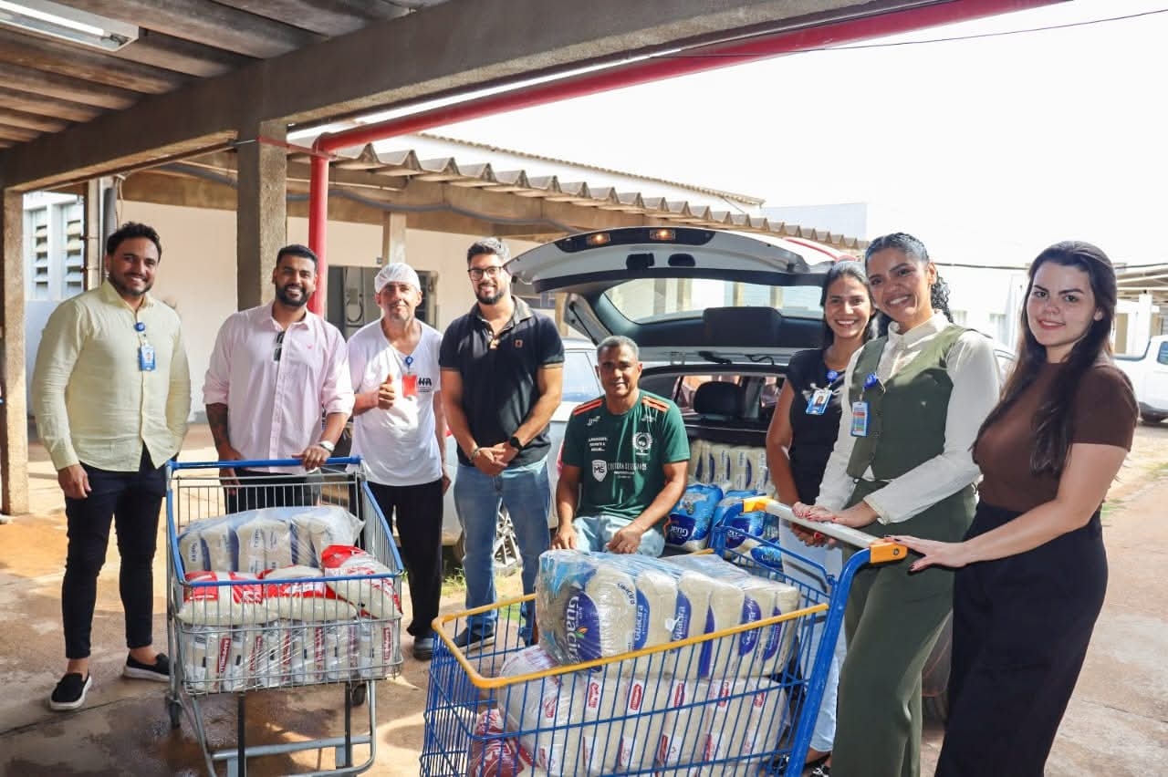 Hospital Auxiliadora de Três Lagoas recebe doação de 575 kg de arroz
